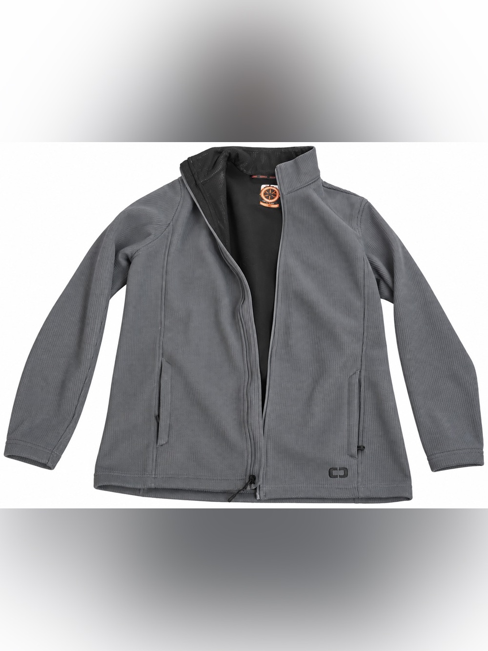 OGIO Men's Gray Full-Zip Performance Jacket